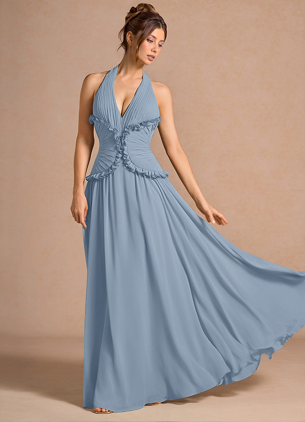 Kleid Amelie Puderblau image1