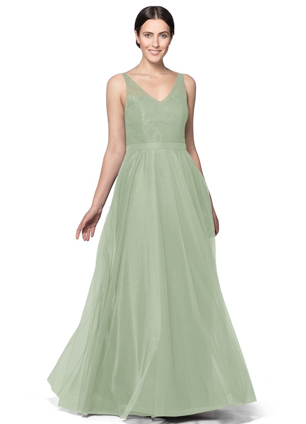 Azazie Sirene Bridesmaid Dress - Dusty Sage | Azazie
