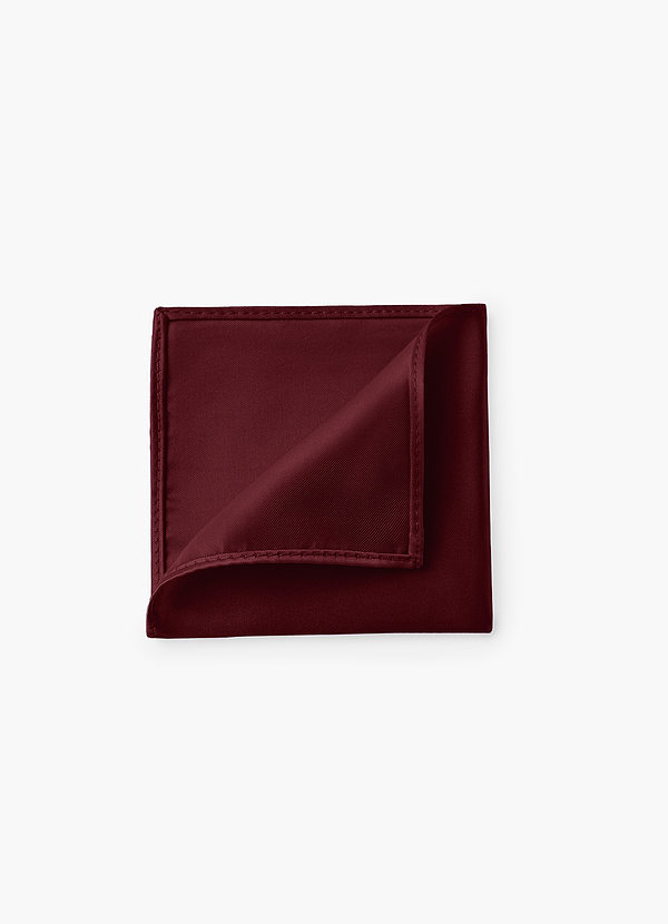 front Boy's Stretch Satin Pocket Square