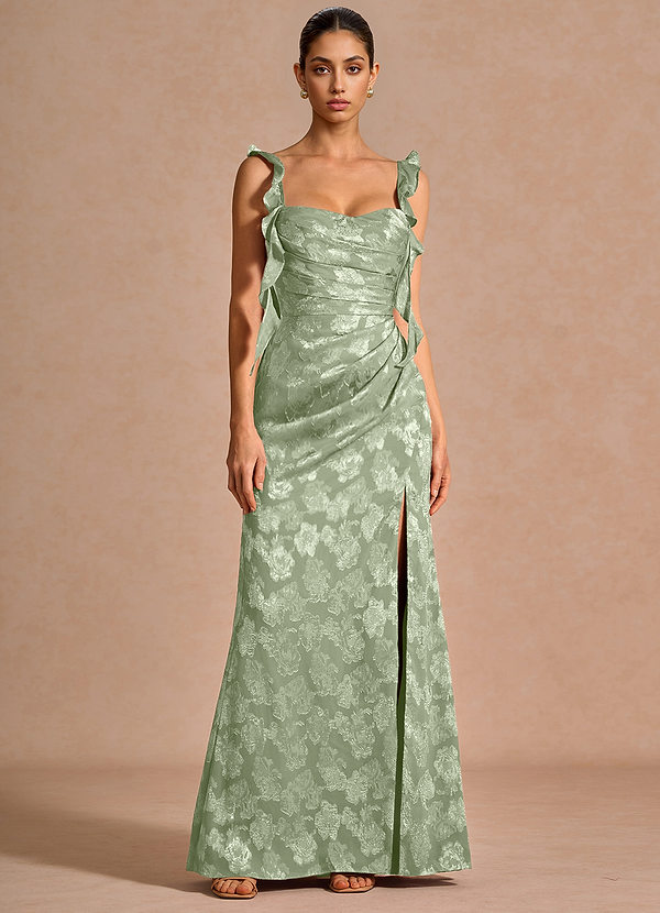 Jessamine 연두빛 맥시 드레스 image1