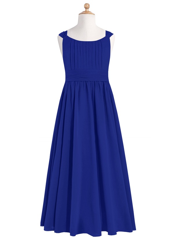 Azazie Tiana JBD Junior Bridesmaid Dress - Royal Blue | Azazie
