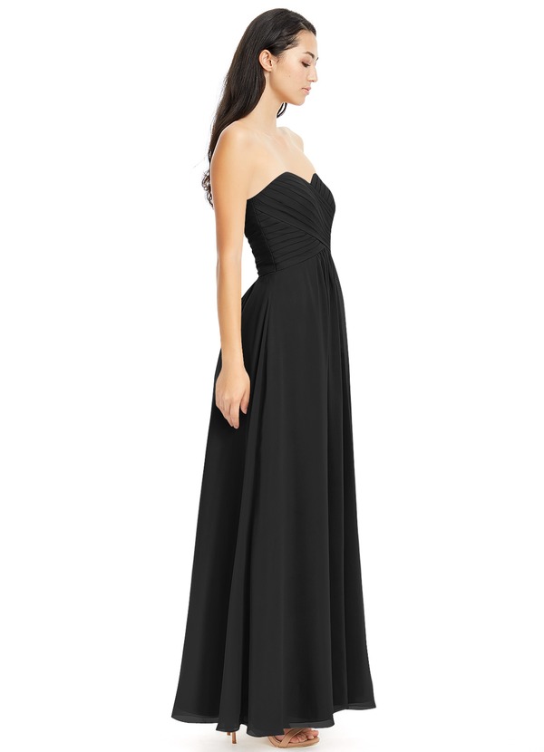 azazie black bridesmaid dresses