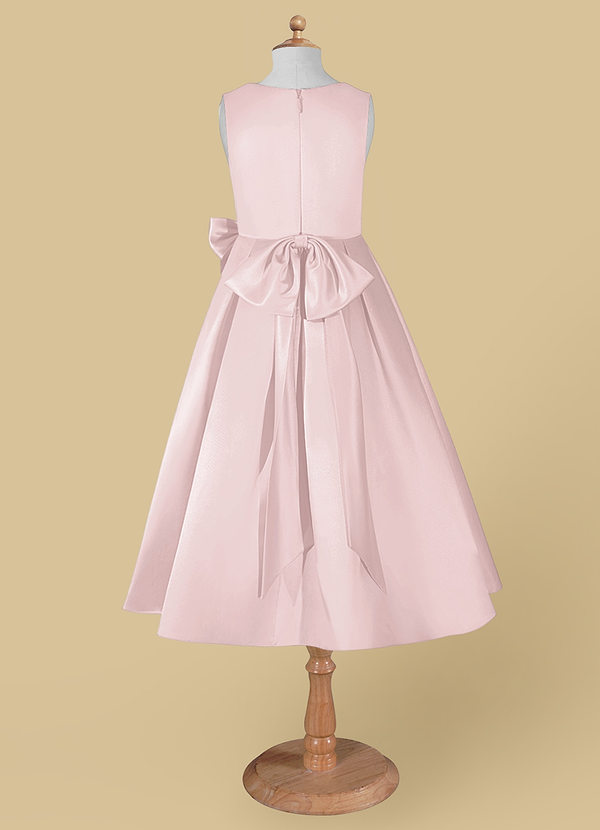 back Azazie Ronda Flower Girl Dress