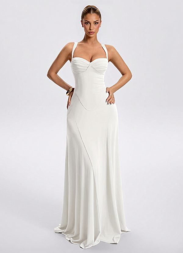 Robe Maxi Blanc Zephira image1