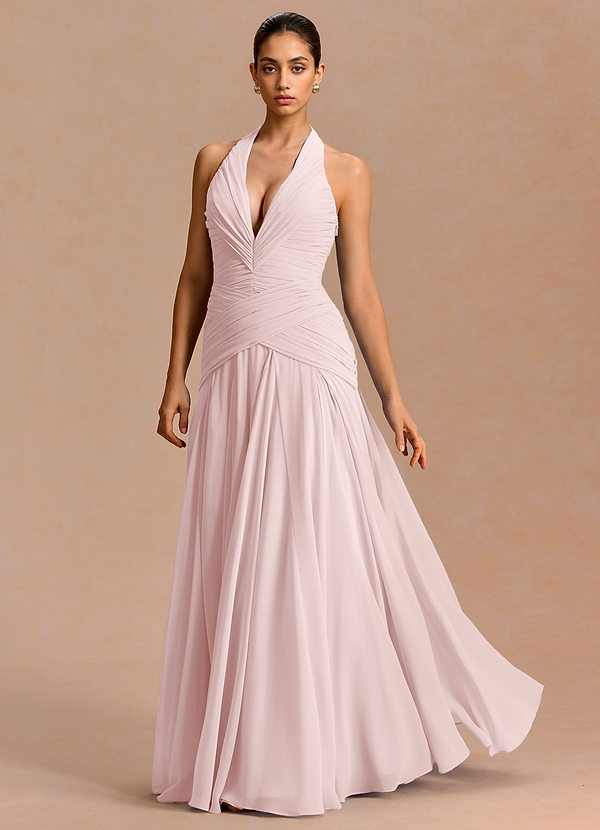 Kohana Powder Pink Maxi Dress image1