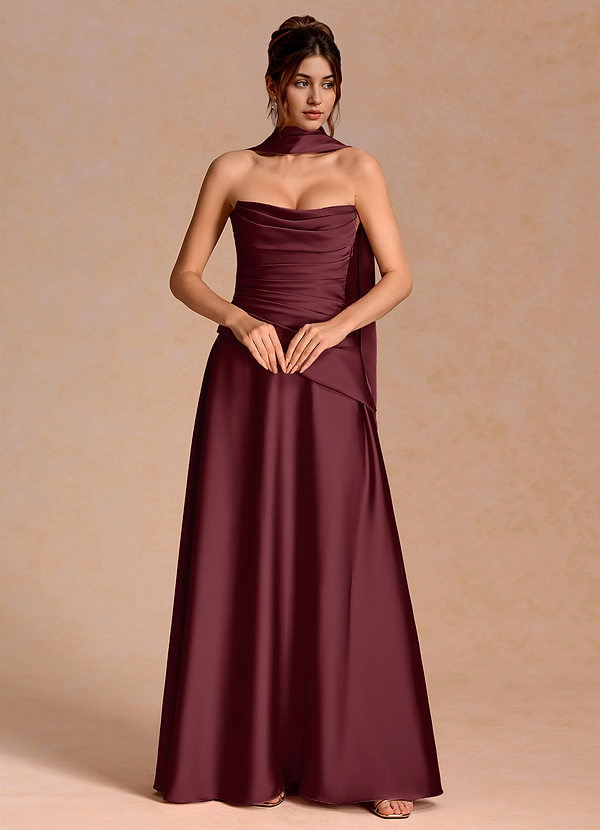 Aleeyah Cabernet Maxi Dress image1