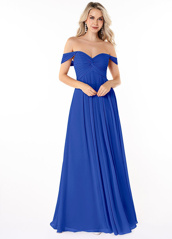 Royal Blue Azazie Kaitlynn Bridesmaid Dresses Azazie