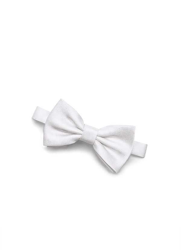 back Gentlemen's Collection Boy's Matte Satin Pre-Tied Bow Tie