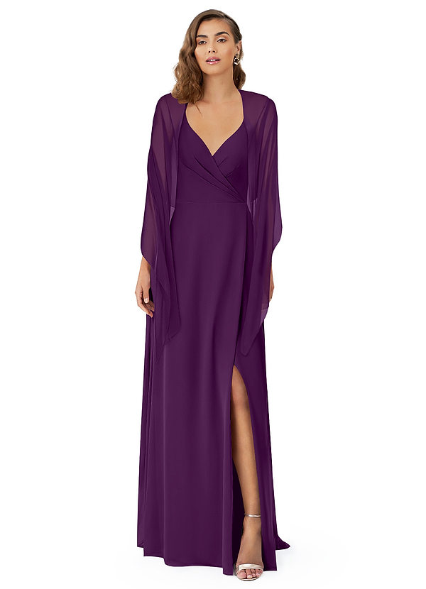 front Azazie Bijpassende Kleur Ierland Chiffon Sjaal