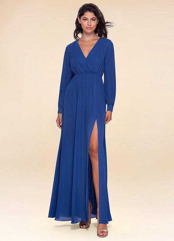 One And Only Royal Blue Maxi Dress Dresses Azazie