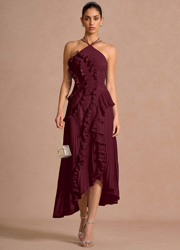 Hatsu Wine Maxi Dress image1
