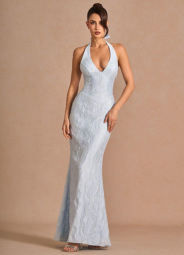 Koko Sky Blue Maxi Dress image1