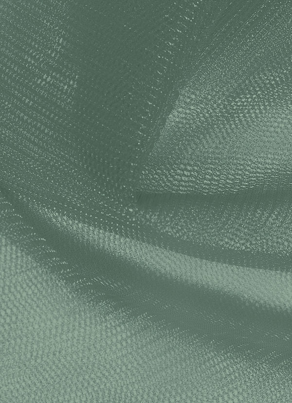 front Azazie Eucalyptus Tulle Fabric By the Yard