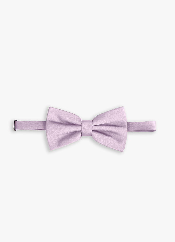 front Adjustable Stretch Satin Bow Tie