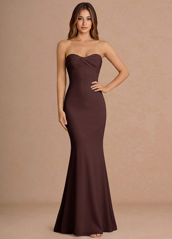 Kleid Elowen Mokka Kokos image1