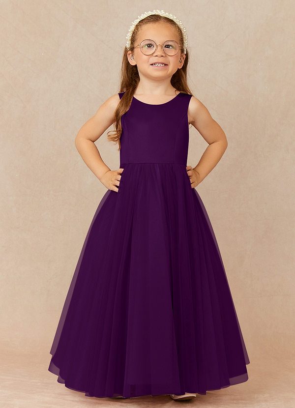 Grape Flower Girl Dresses Azazie