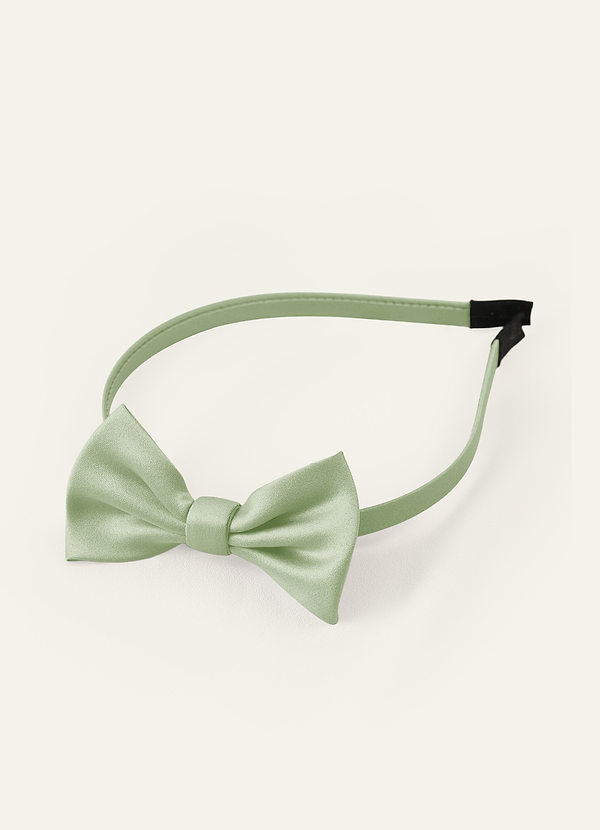 front Bandeau en satin pour fille