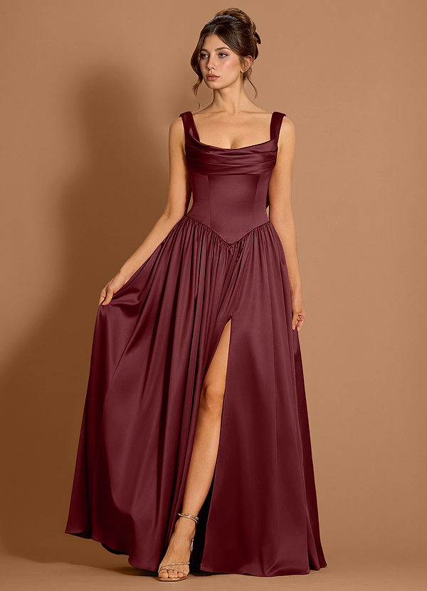 Colette Merlot Maxi Dress image1