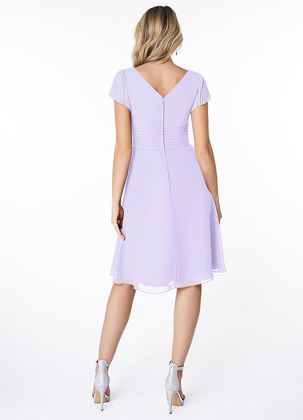 Lilac Knee Length Dress Best Purple Knee Length Bridesmaid Dresses On Sale  Bridesmaid