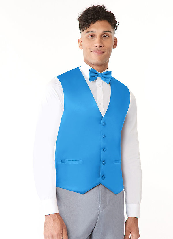 front Matte Satin Vest