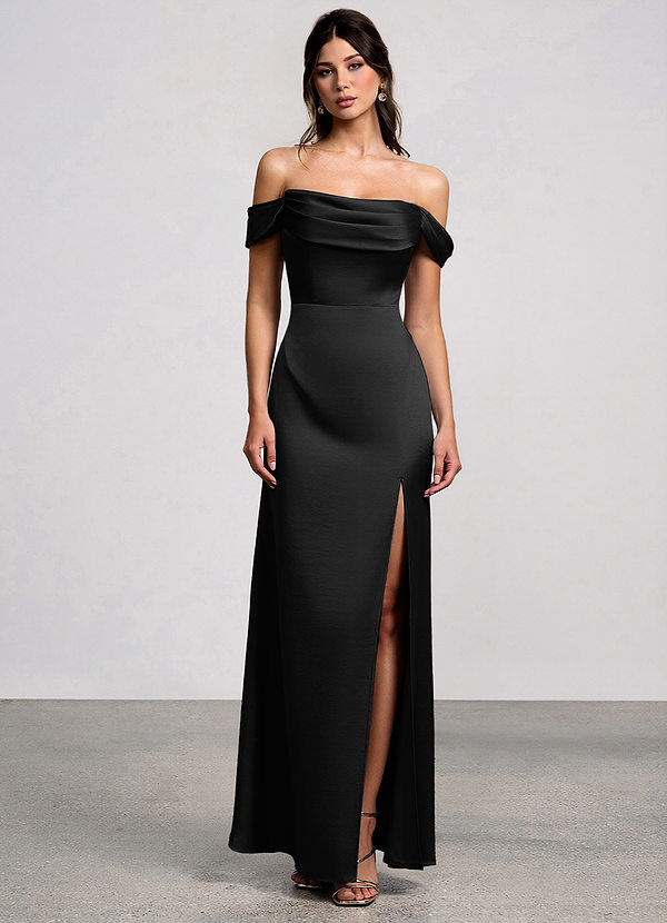 Robe Longue Noir Nerida image1