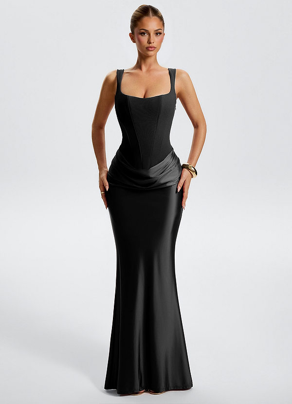 Robe Maxi Noir Rynette image1