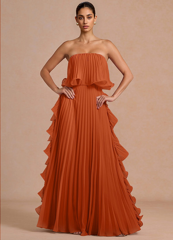 Hanalei Rust Maxi Dress image1