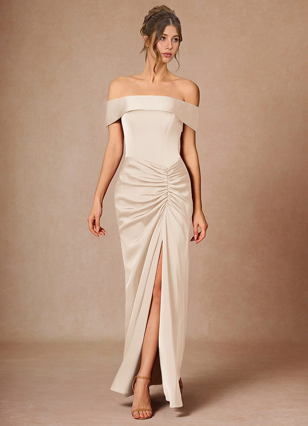 Robe Longue Crème Valora image1