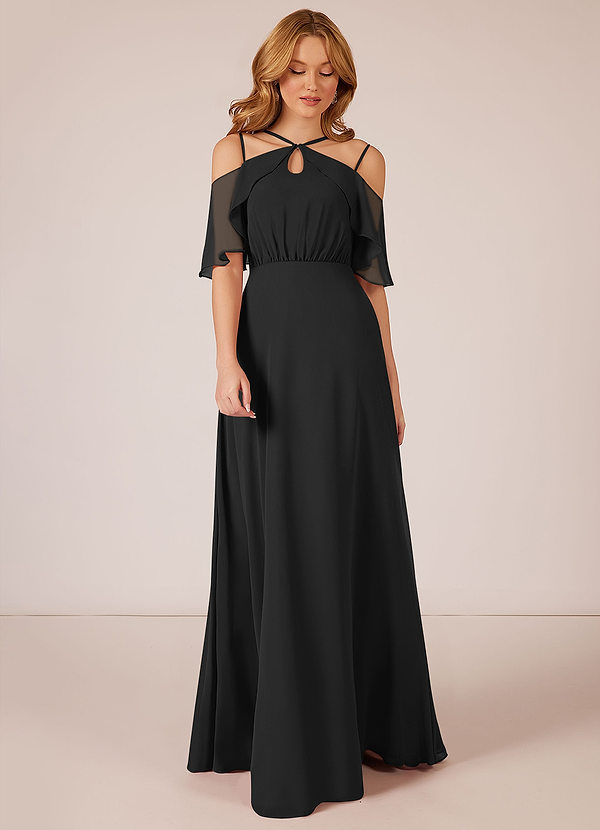 Black Azazie Adele Bridesmaid Dresses | Azazie