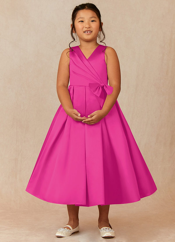 Fuchsia Flower Girl Dresses | Azazie