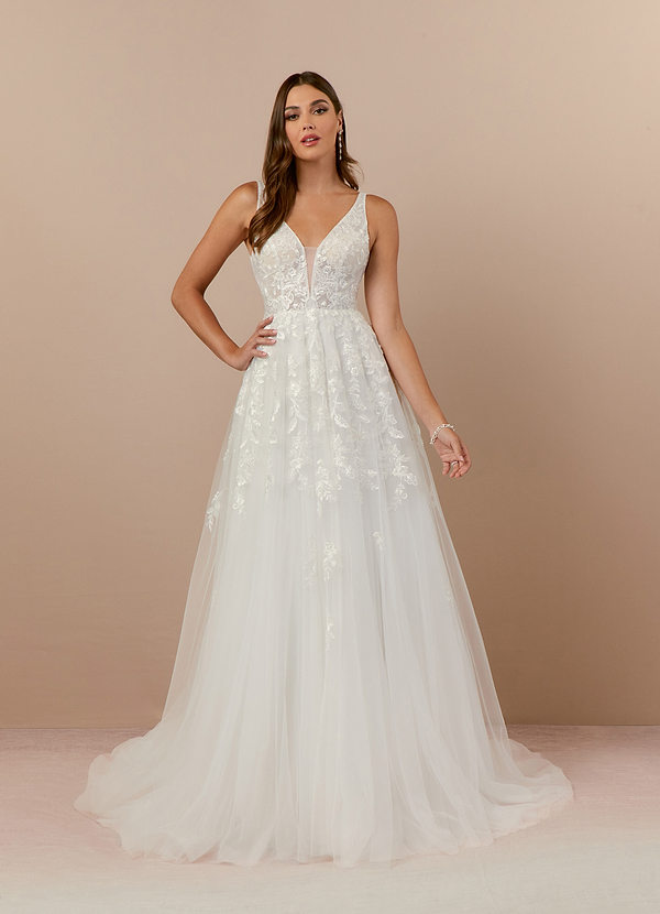 Azazie Sorella Wedding Dress At-home Try On Dresses  image1
