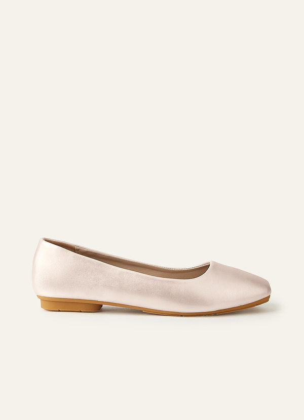 front Ballerines multicolores à bout carré et petit talon pour mariage