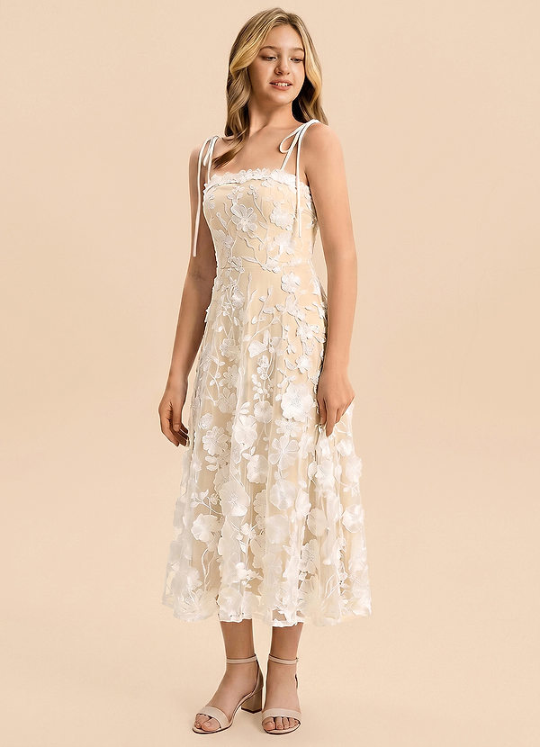 front Azazie Celeste Junior Formal Dress