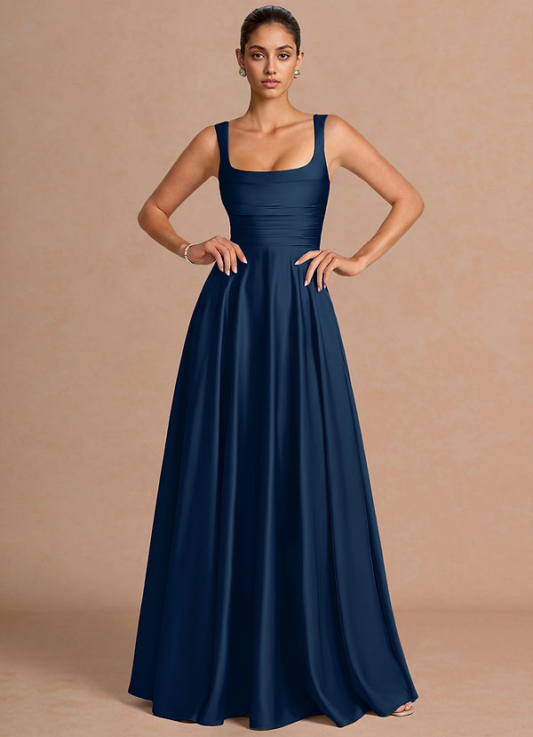 Azaria Navy Maxi Dress image1
