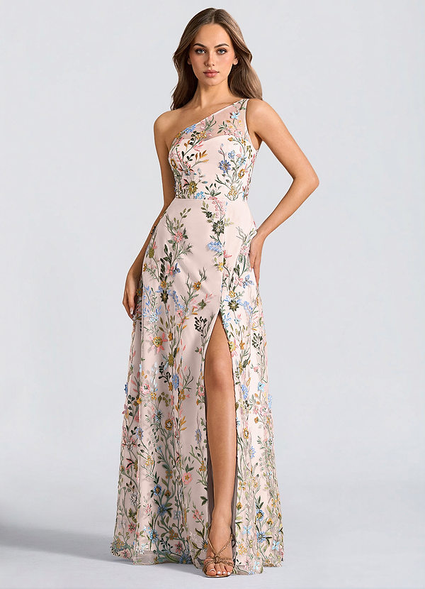 Griselda Blush Pink Multi Maxi Dress image1