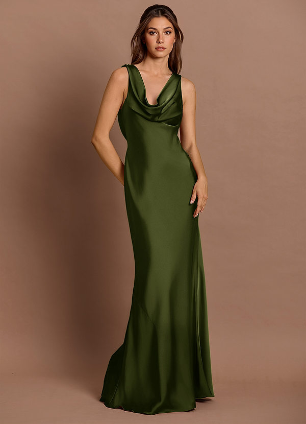 Cheryl Oliivi Maxi mekko image1