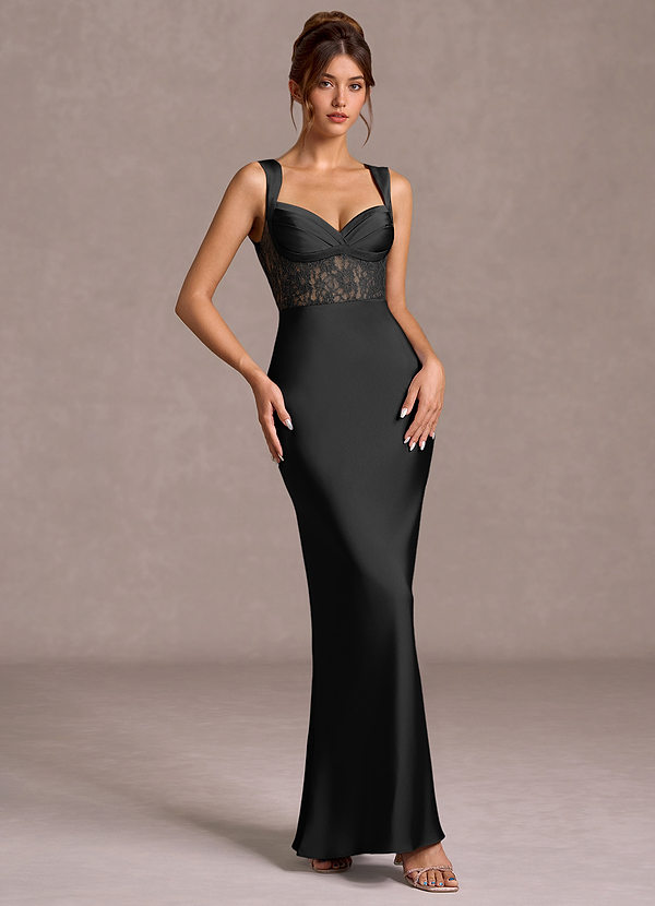 Ava Black Maxi Dress image1