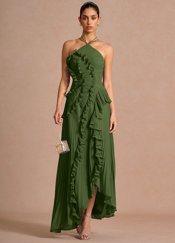 Hatsu Olive Maxi Dress image1