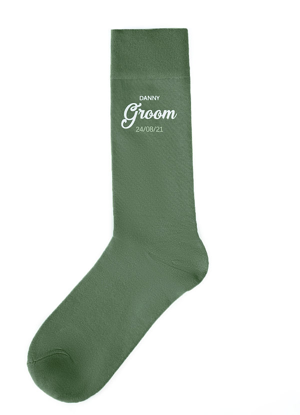 front Calcetines de hombre personalizables