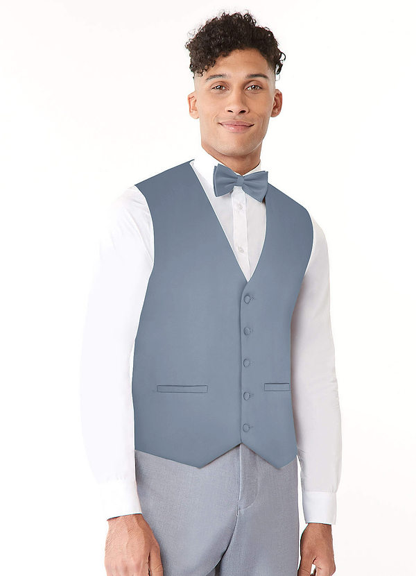 front Gilet in raso elasticizzato