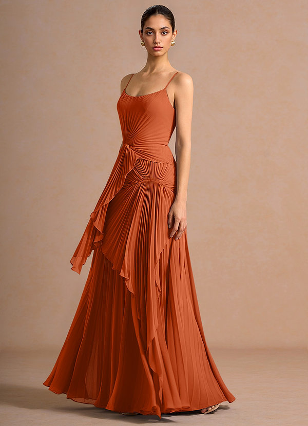 Bashira Rust Maxi Dress image1