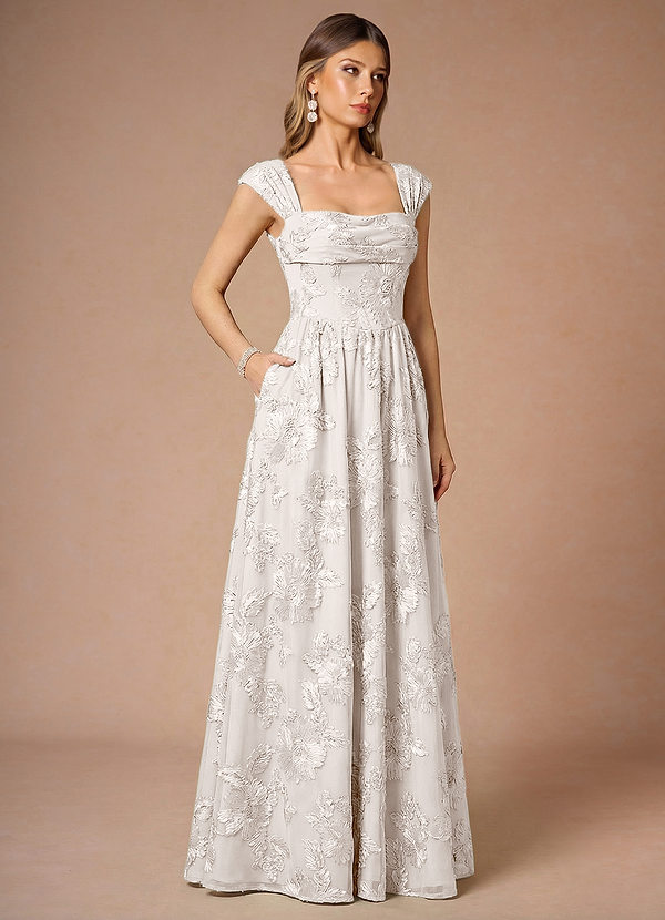 Hazel Cloud White Maxi Dress image1