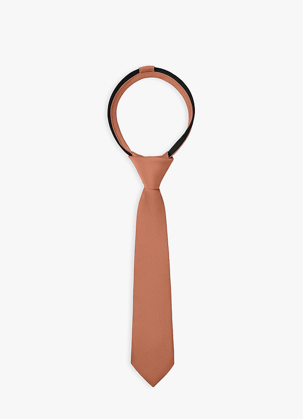 Boy's Stretch Satin Pre-Tie front
