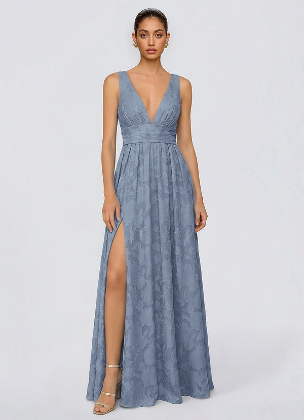 Zimo Powder Blue Maxi Dress image1