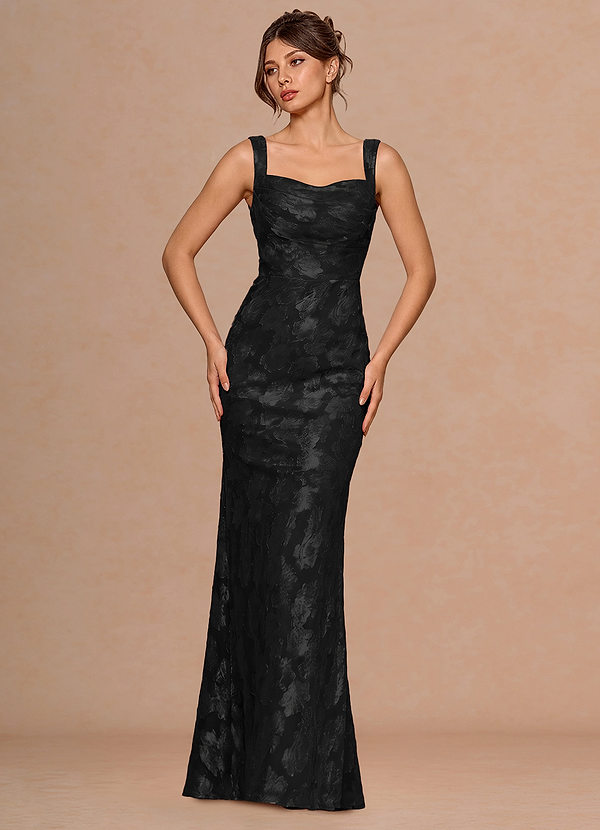 Rosalie Black Maxi Dress image1