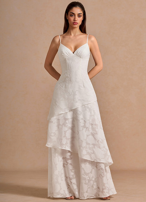 Piretha White Maxi Dress image1