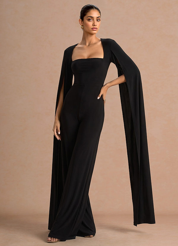 Camilla Black Square Neck Jumpsuit image1