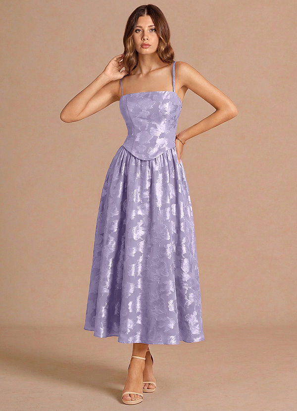Petal Lilac Midi Dress image1