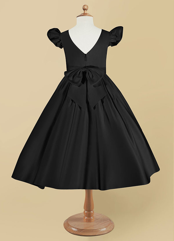 back Azazie Violeta Flower Girl Dress