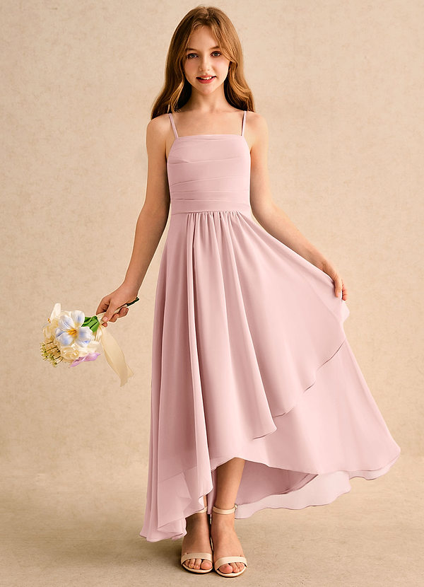 Azazie Twilight Dance Girls Formal Klänningar för brudeflicka Klä A-Line i Chiffong Plisserad image1